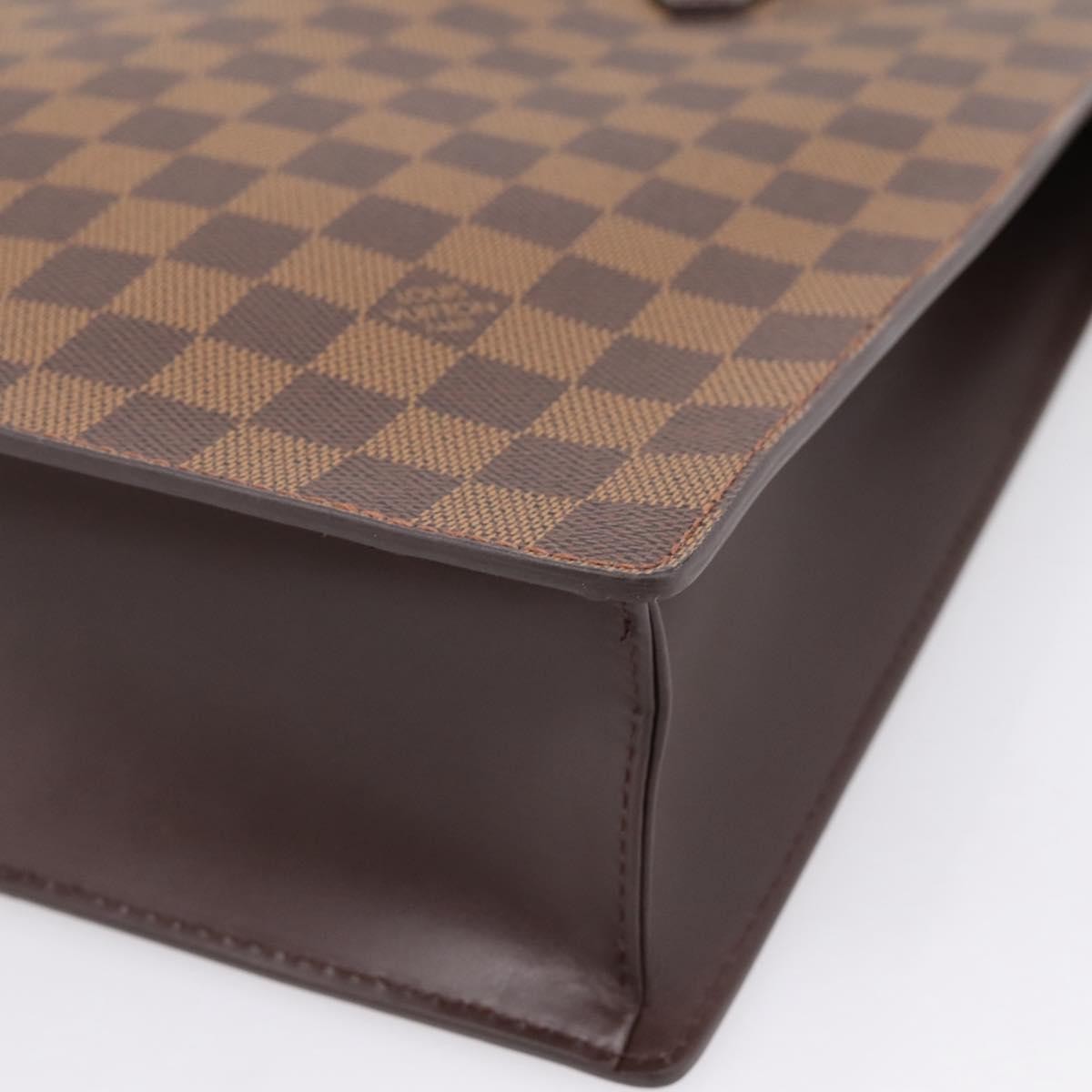 Louis Vuitton Venice Sac Plat Damier Brown Canvas Tote Bag Bag (Pre-Owned)