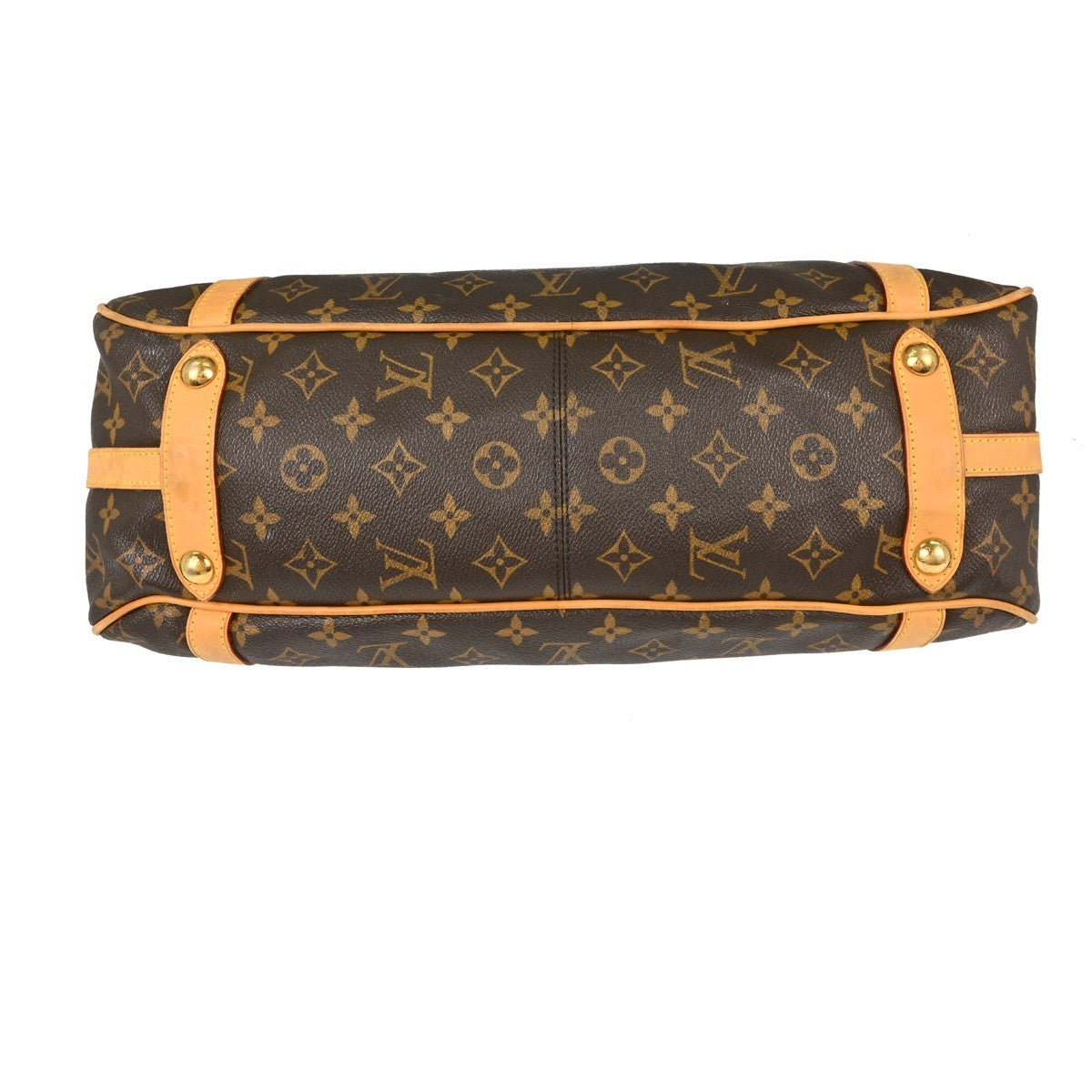 Louis Vuitton Stresa Monogram Canvas Brown Canvas Handbag (Pre-Owned)