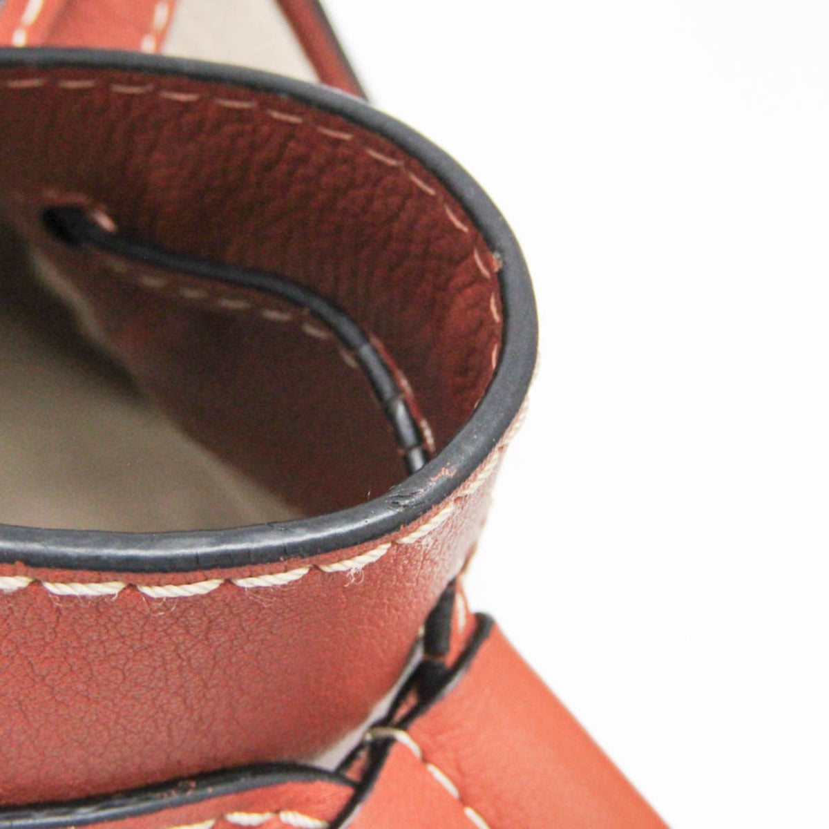 Loewe Hammock Leather And Canvas Brown Leather Handbag (Pre-Owned)