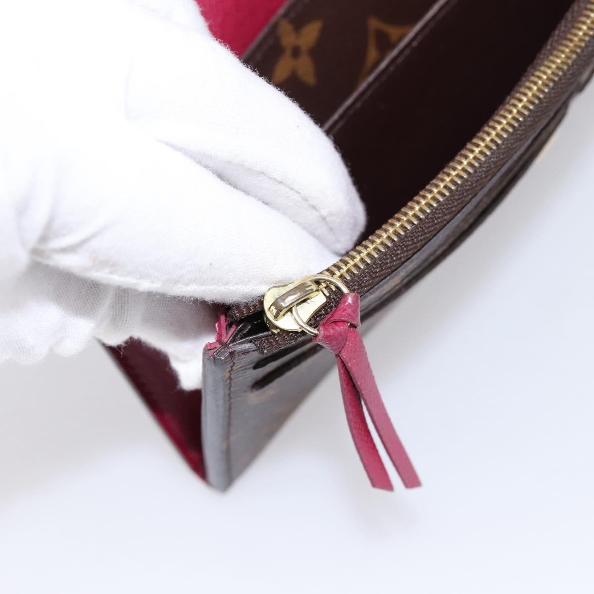 Louis Vuitton Emilie Monogram Canvas Brown Canvas Wallets Accessory (Pre-Owned)
