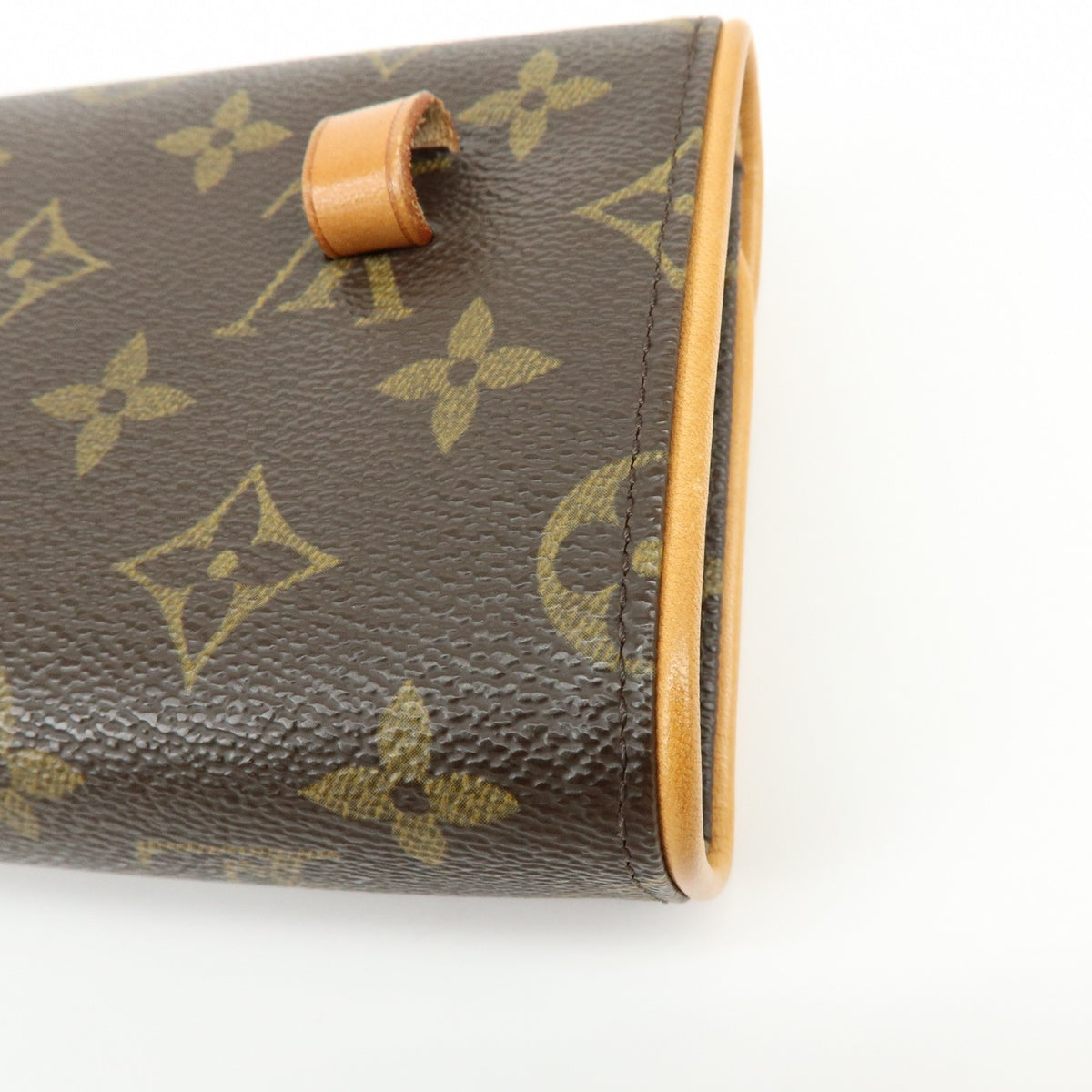 Louis Vuitton Florentine Waist Monogram Canvas Brown Canvas Handbag (Pre-Owned)