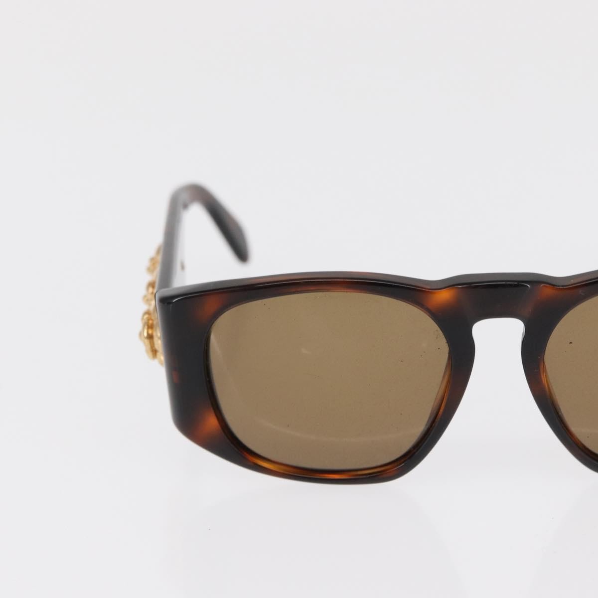 Chanel Camélia Plastic Brown Plastic Sunglasse Accessory (Pre-Owned)