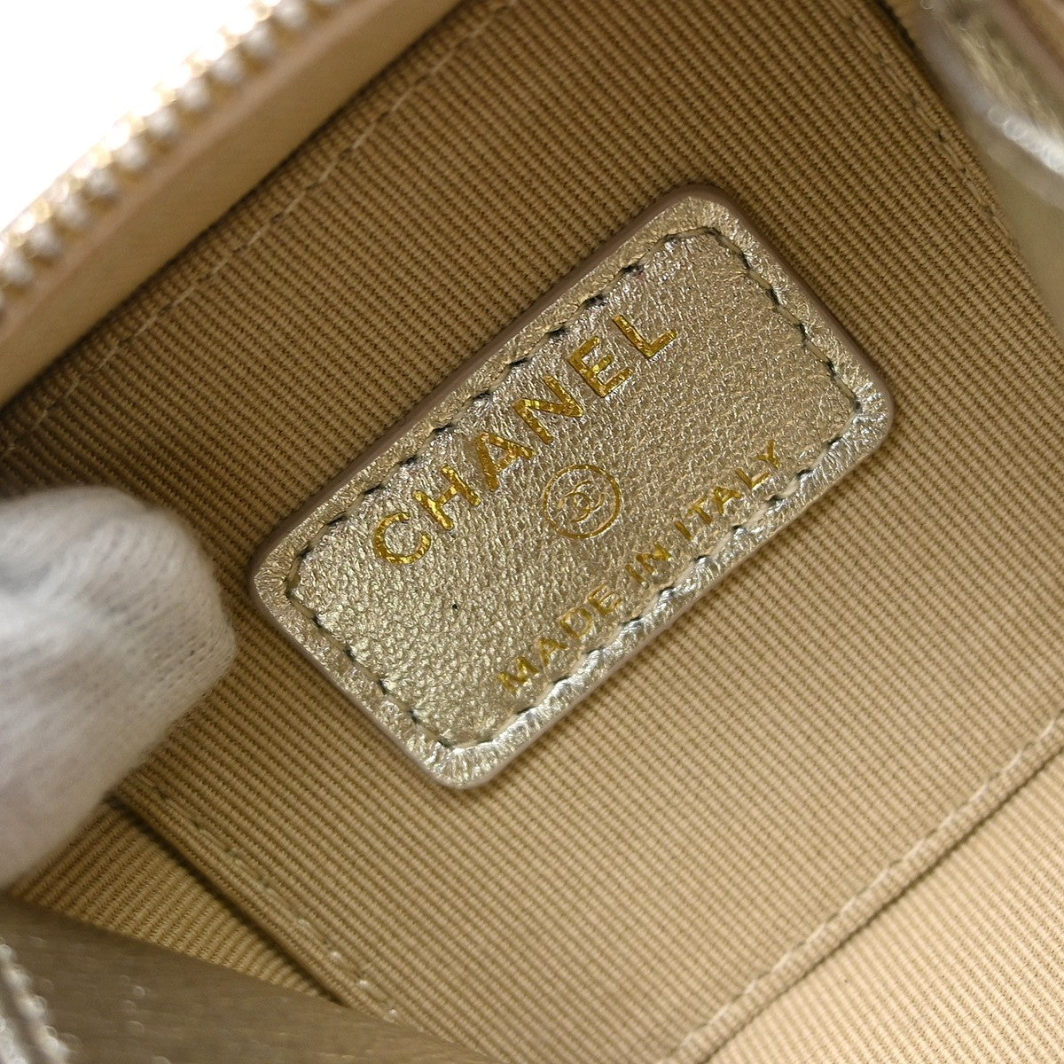 Chanel Like A Wallet Clutch With Chain Quilted Gradient Metallic Lambskin Pink Leather Shoulder Bag Bag (Pre-Owned)
