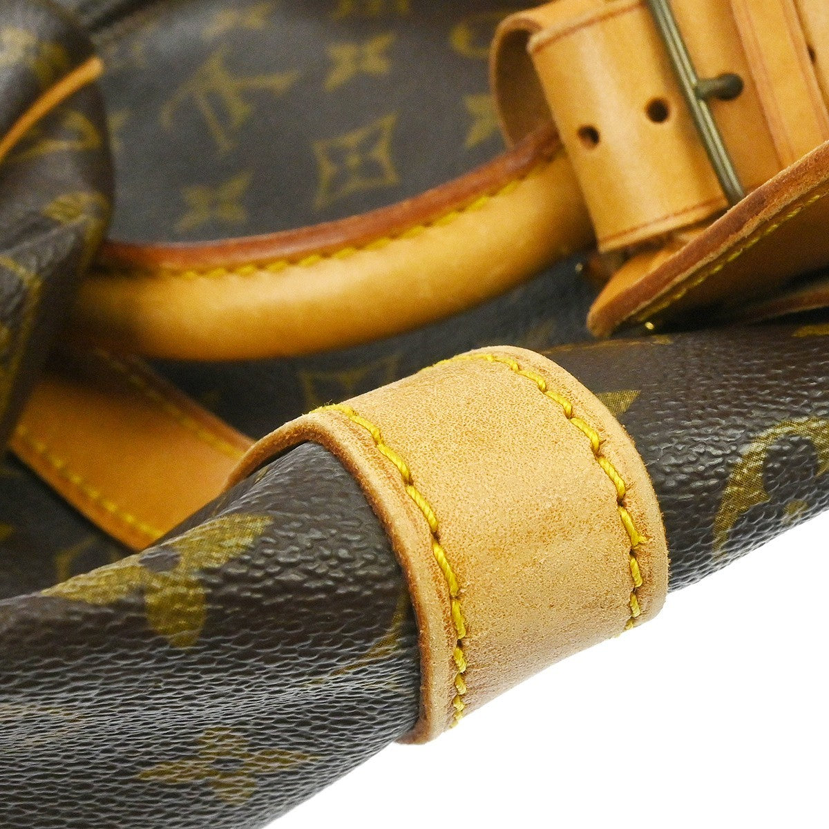Louis Vuitton Keepall Monogram Brown Canvas Travel Bag Bag (Pre-Owned)