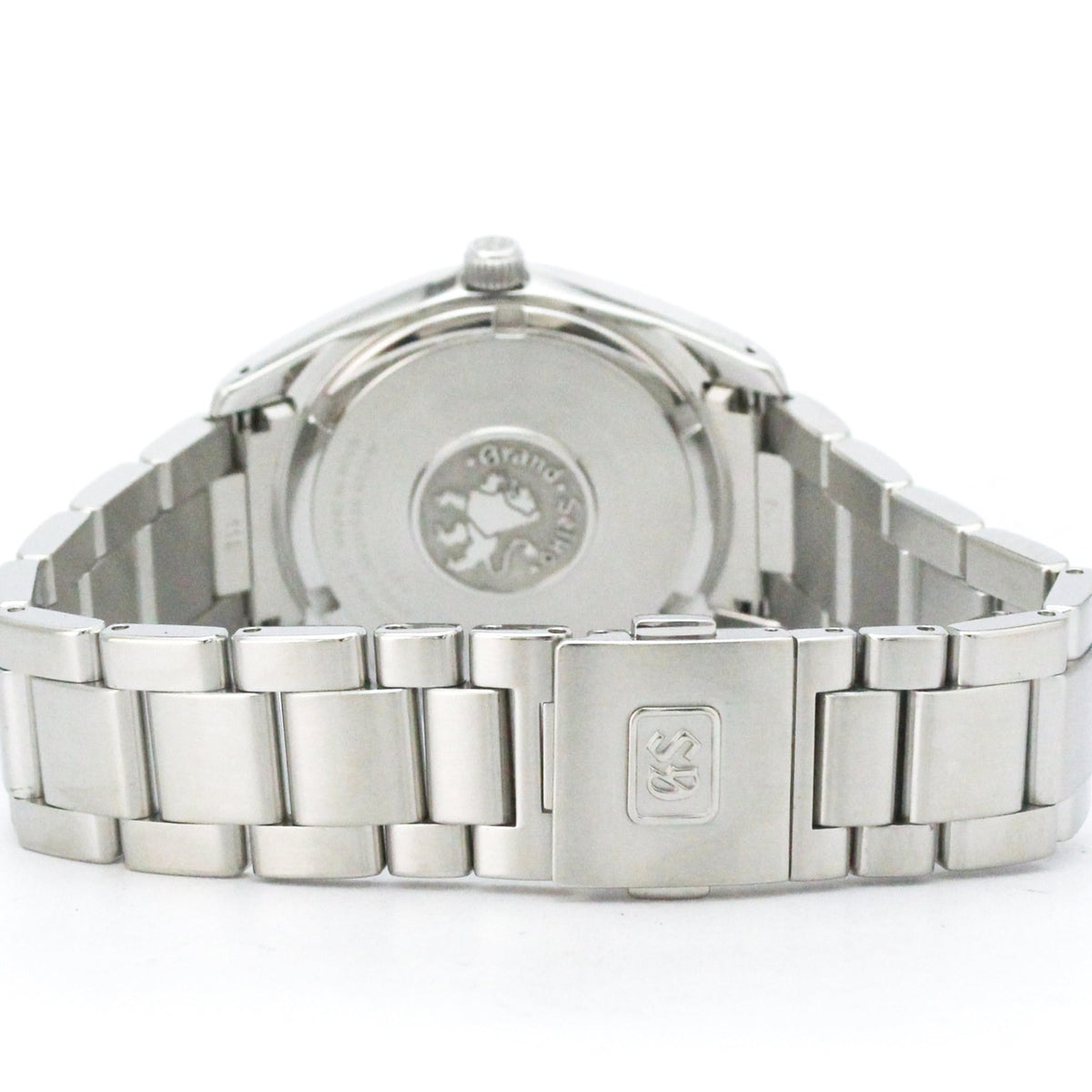 Grand Seiko Heritage Gmt Quartz Stainless Steel Watch (Pre-Owned)