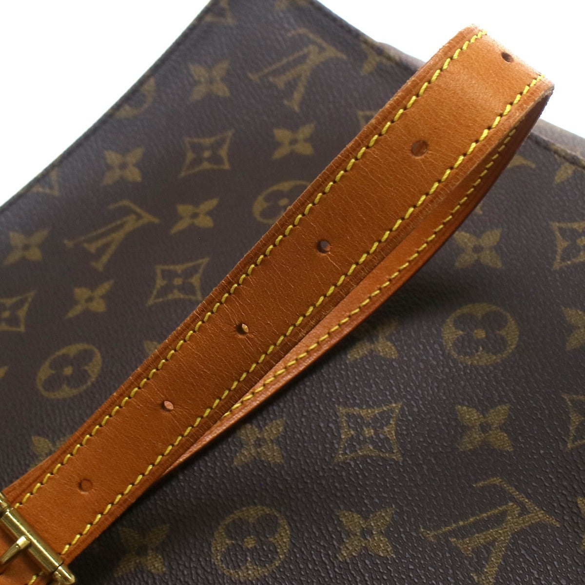 Louis Vuitton Musette Monogram Canvas Brown Canvas Shoulder Bag Bag (Pre-Owned)