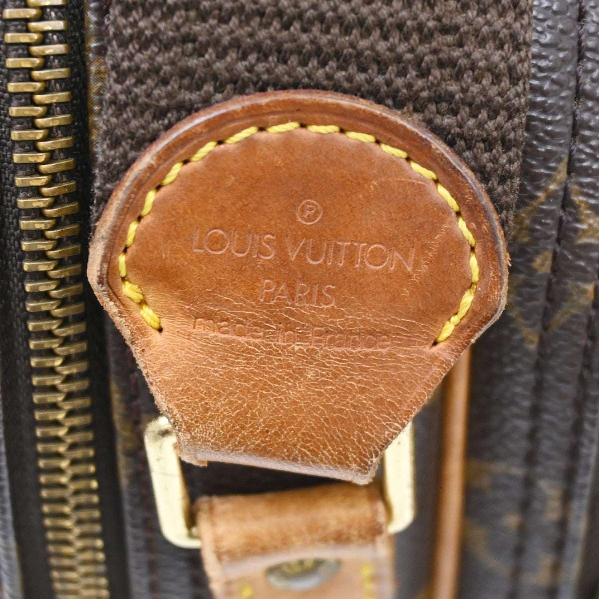 Louis Vuitton Reporter Monogram Brown Canvas Shoulder Bag Bag (Pre-Owned)