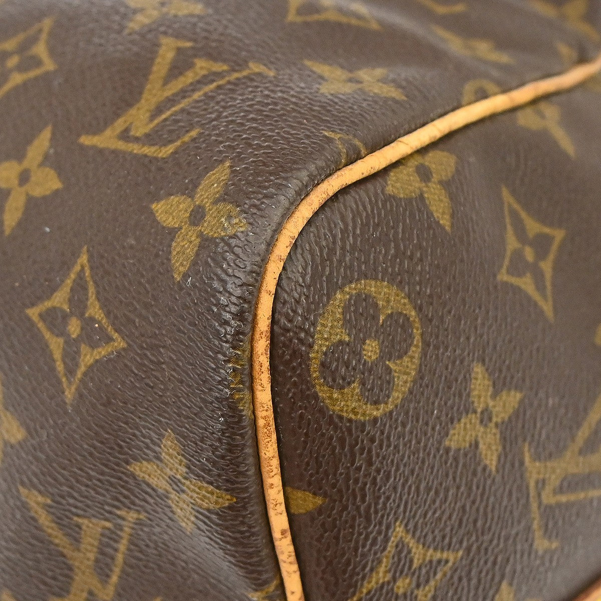 Louis Vuitton Keepall Bandouliere Monogram Canvas Brown Canvas Travel Bag Bag (Pre-Owned)