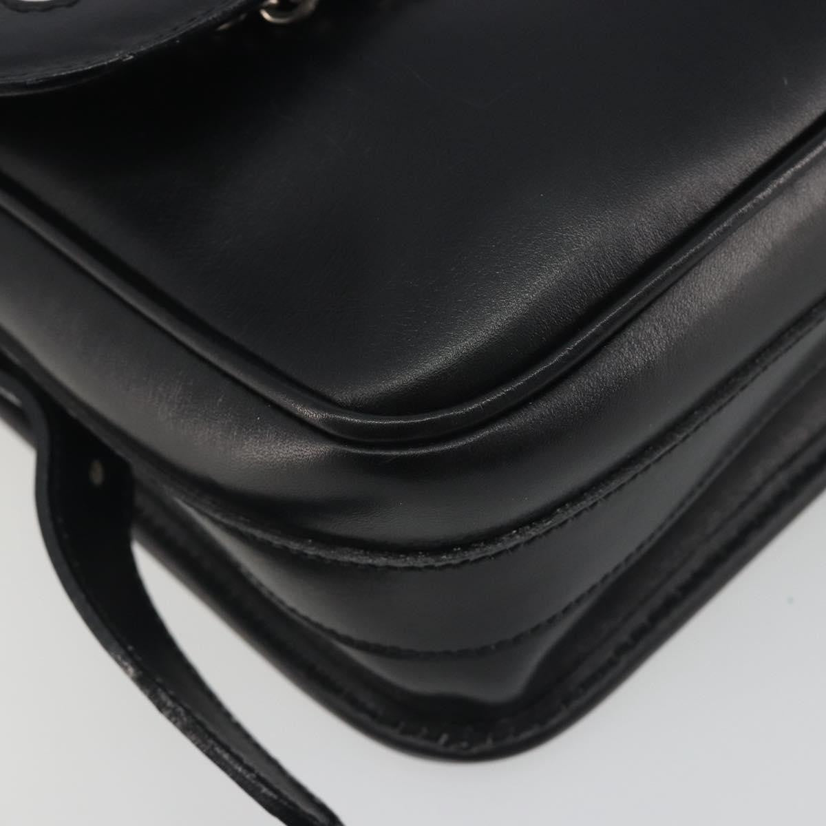 Celine Vintage Leather White Leather Shoulder Bag Bag (Pre-Owned)