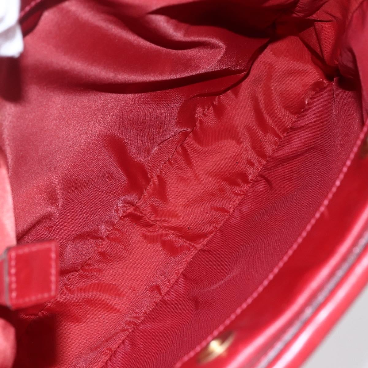 Celine Tote Nylon Red Nylon Tote Bag Bag (Pre-Owned)