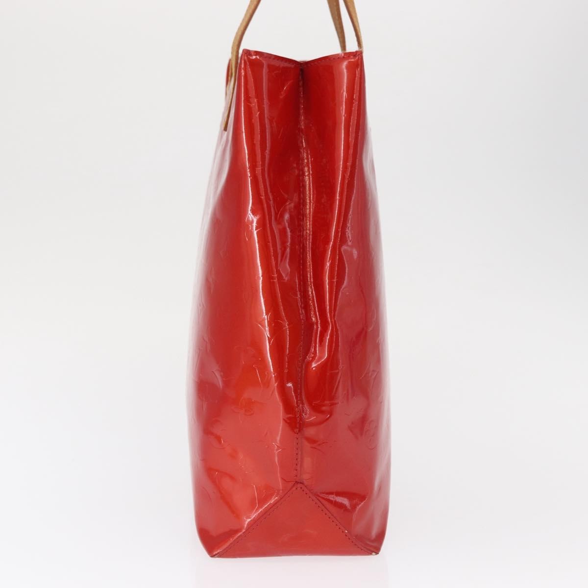 Louis Vuitton Reade Monogram Vernis Red Patent_Leather Handbag (Pre-Owned)