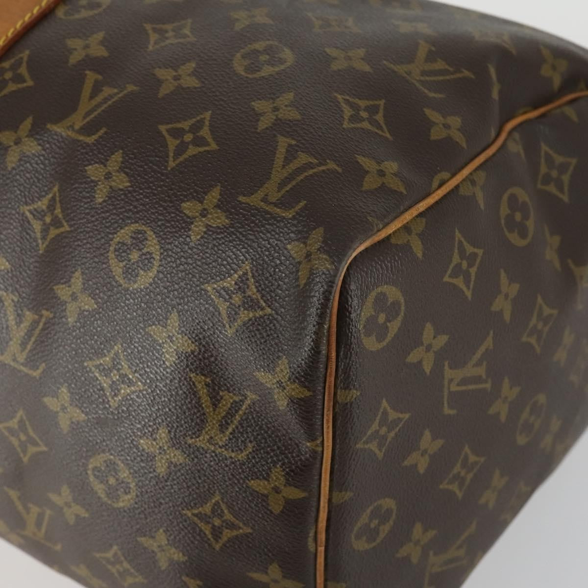 Louis Vuitton Keepall Monogram Canvas Brown Canvas Travel Bag Bag (Pre-Owned)