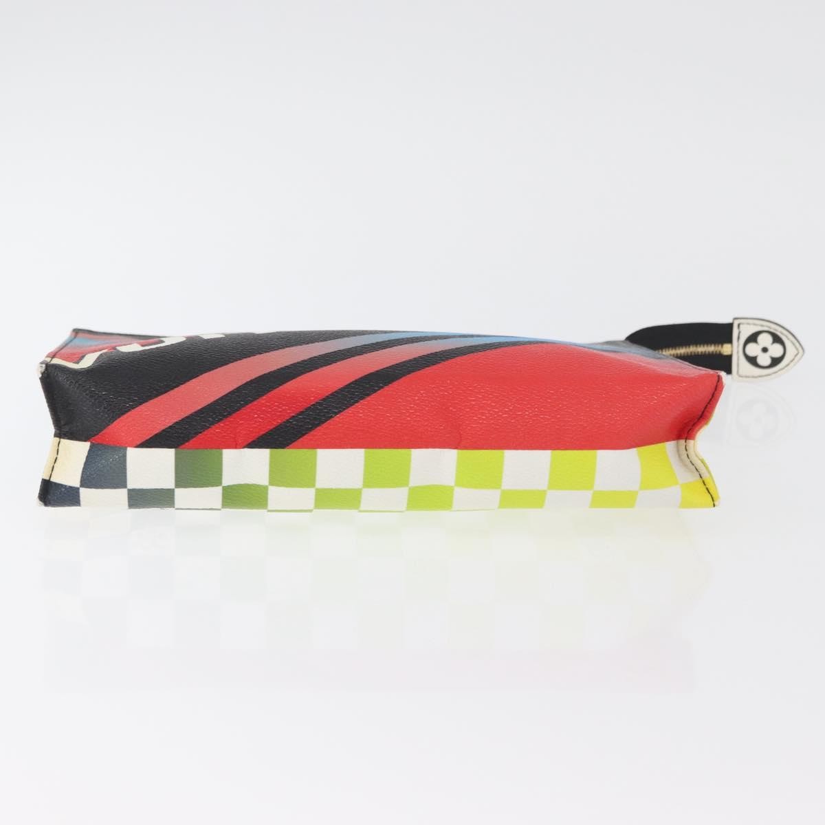 Louis Vuitton Toiletry Limited Edition Race Print Canvas Multicolour Canvas Clutche & Pouche Bag (Pre-Owned)