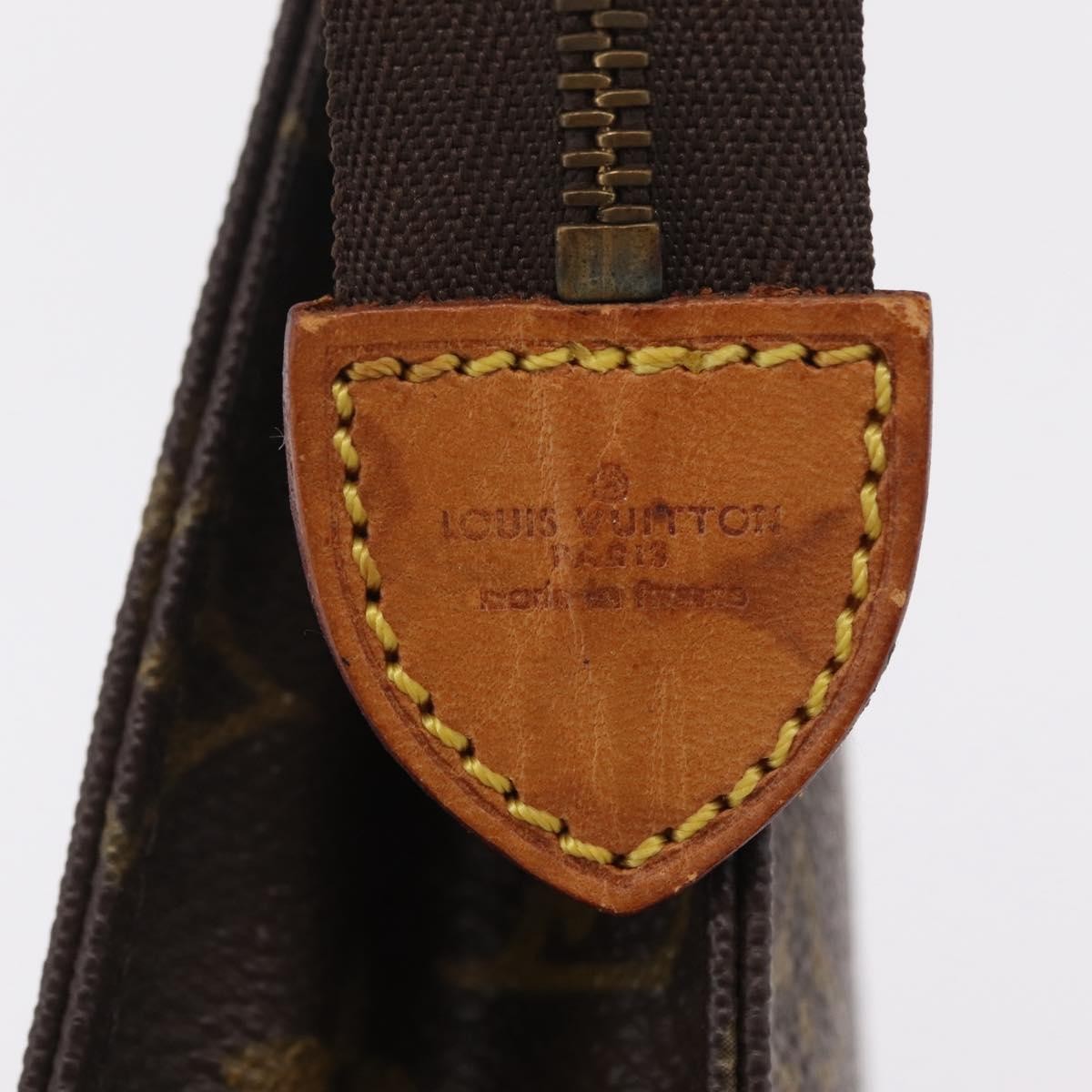 Louis Vuitton Toiletry Pouch Monogram Canvas Brown Canvas Clutche & Pouche Bag (Pre-Owned)