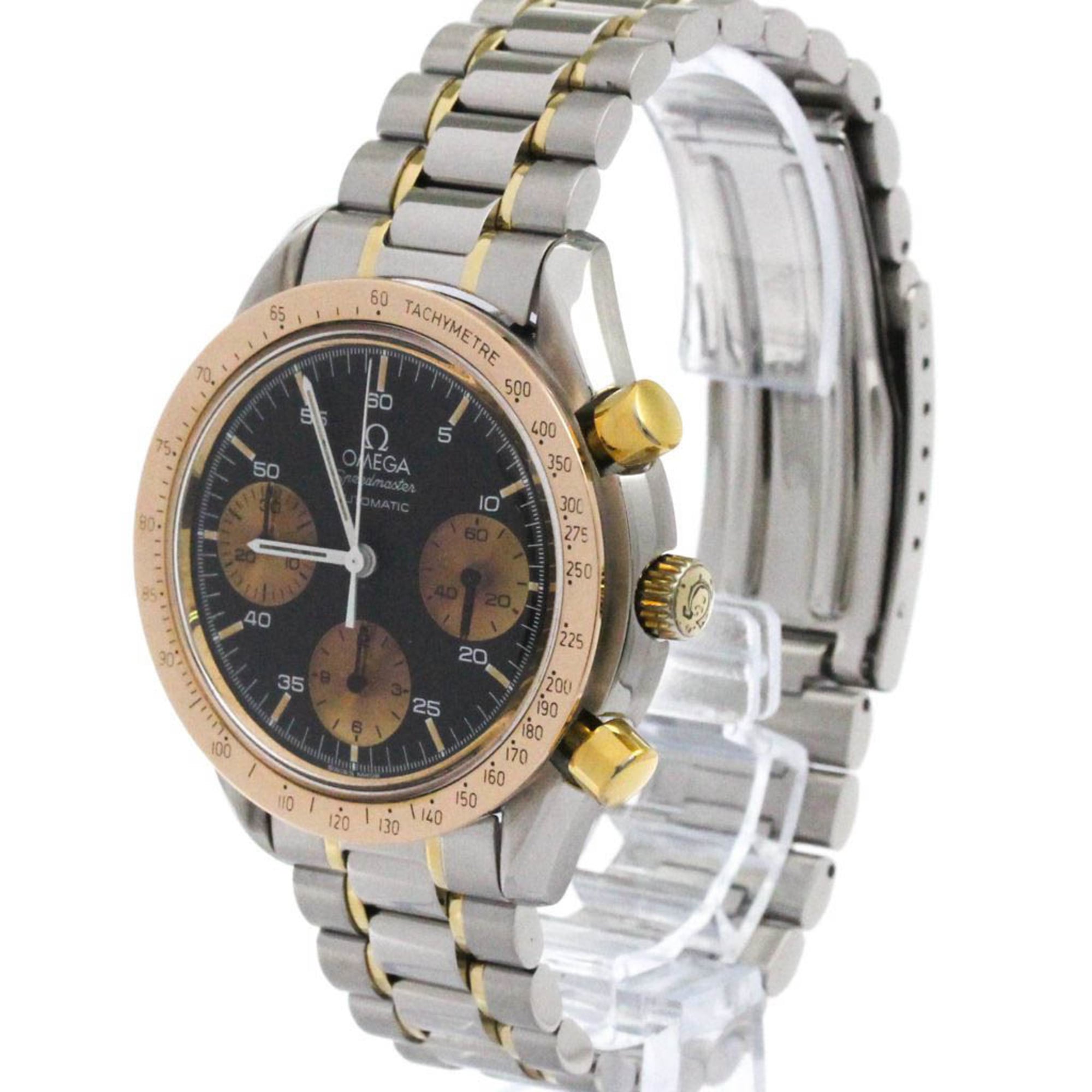 Omega Speedmaster Date Chronograph Automatic Stainless Steel Watch (Pre-Owned)
