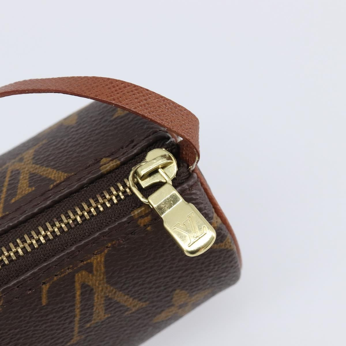 Louis Vuitton Papillon Pochette Monogram Canvas Brown Canvas Clutche & Pouche Bag (Pre-Owned)
