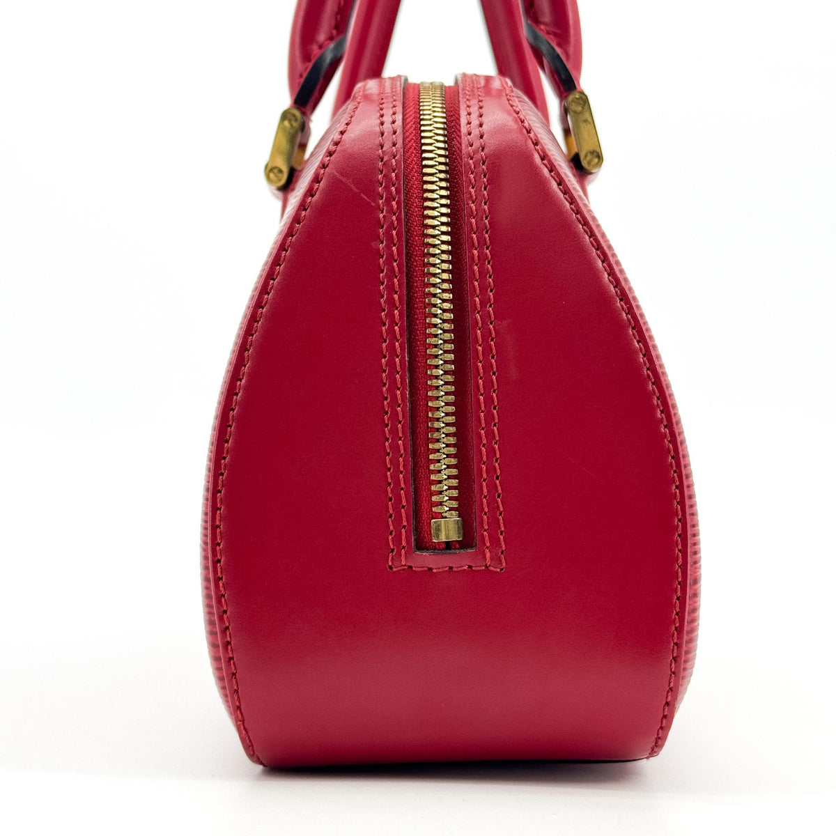 Louis Vuitton Jasmin Epi Leather Red Leather Handbag (Pre-Owned)