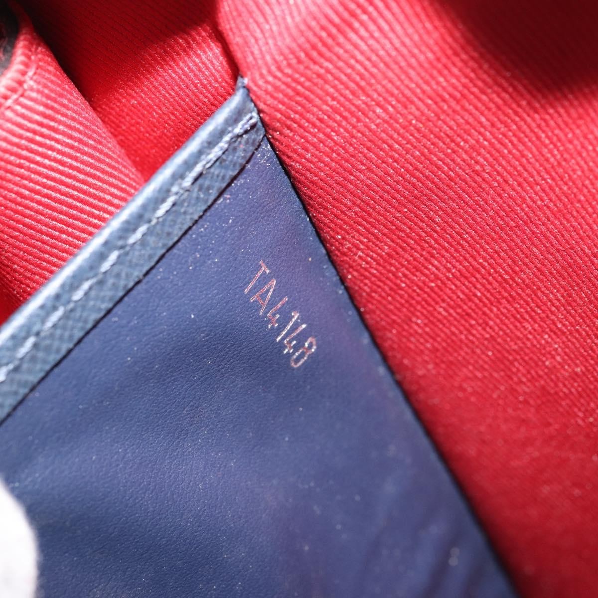Louis Vuitton Pochette Voyage Taiga Leather Red Leather Clutche & Pouche Bag (Pre-Owned)