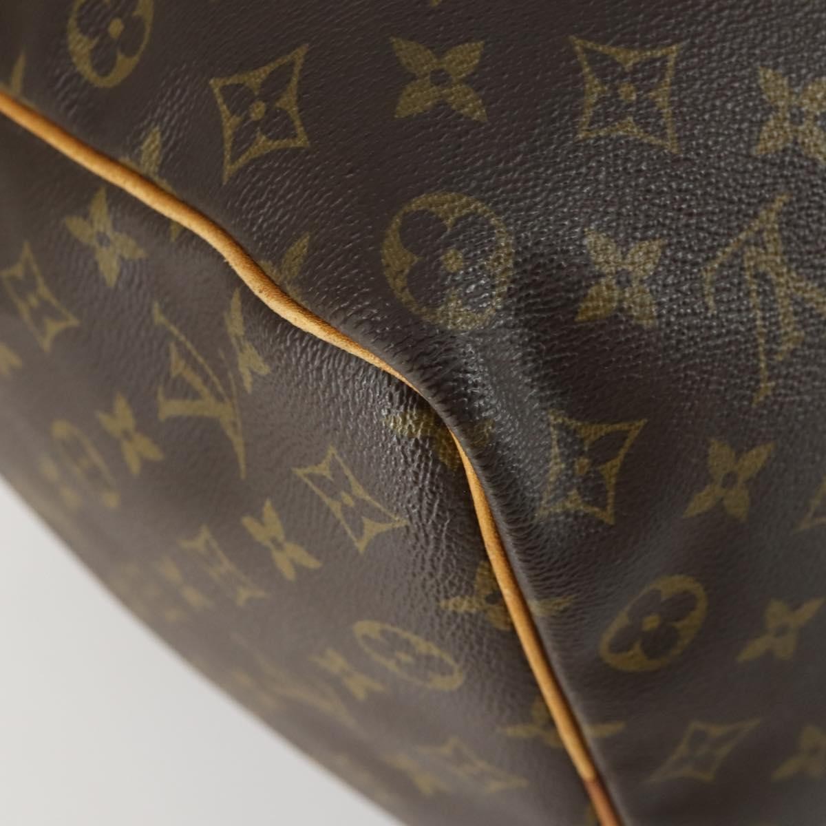 Louis Vuitton Keepall Monogram Canvas Brown Canvas Travel Bag Bag (Pre-Owned)
