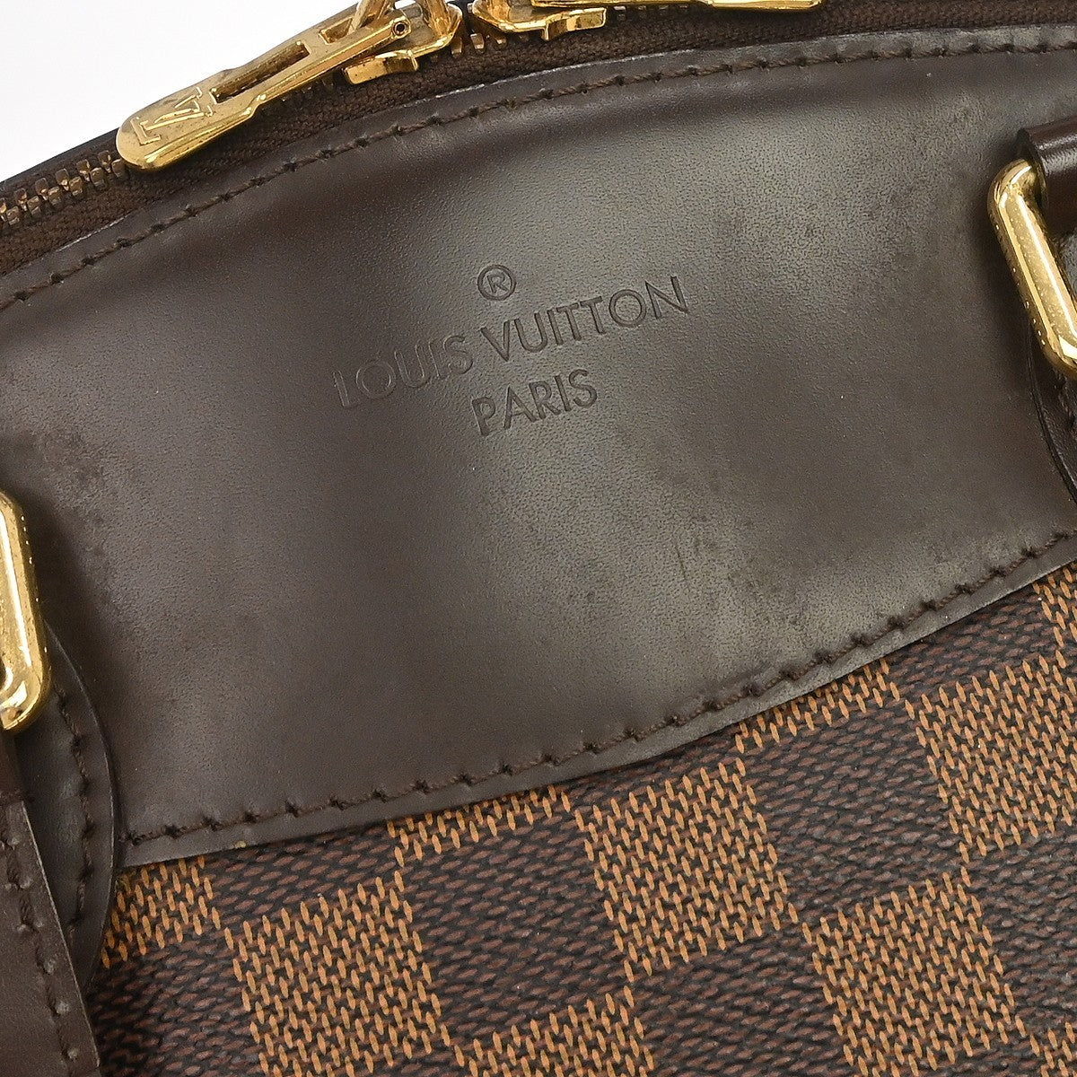 Louis Vuitton Verona Damier Ebene Brown Canvas Tote Bag Bag (Pre-Owned)