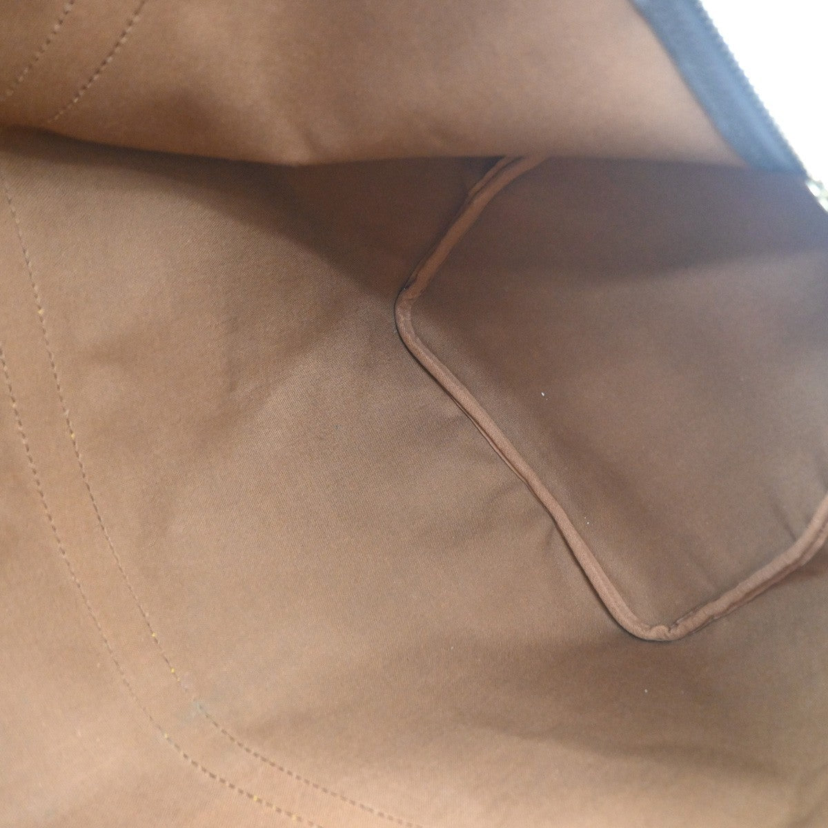 Louis Vuitton Keepall Bag Monogram Canvas Brown Canvas Travel Bag Bag (Pre-Owned)