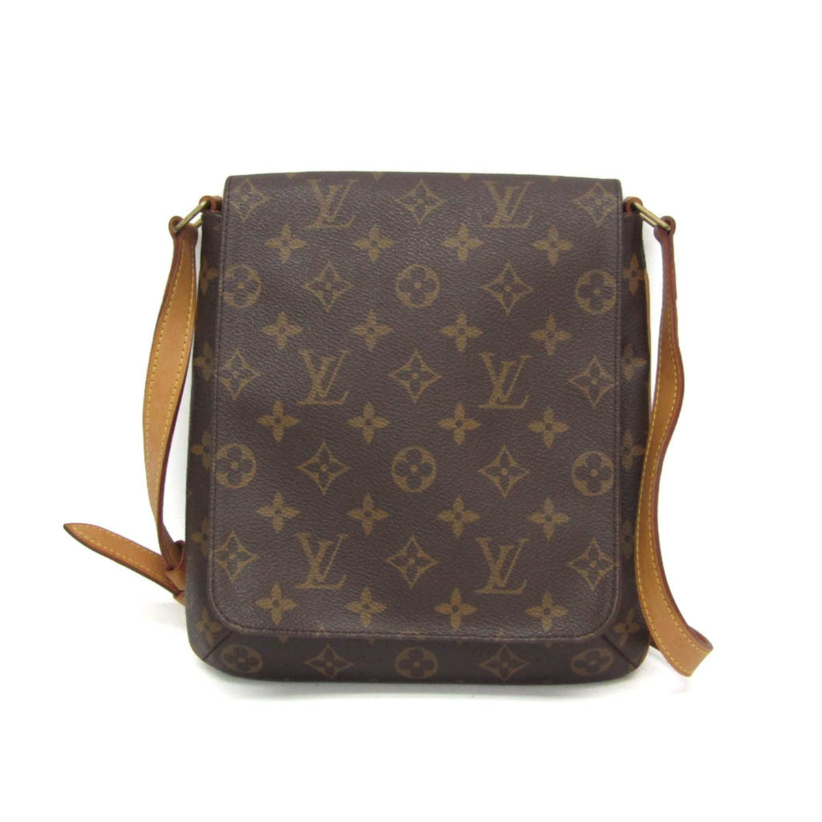 Louis Vuitton Musette Salsa Monogram Canvas Brown Canvas Handbag (Pre-Owned)