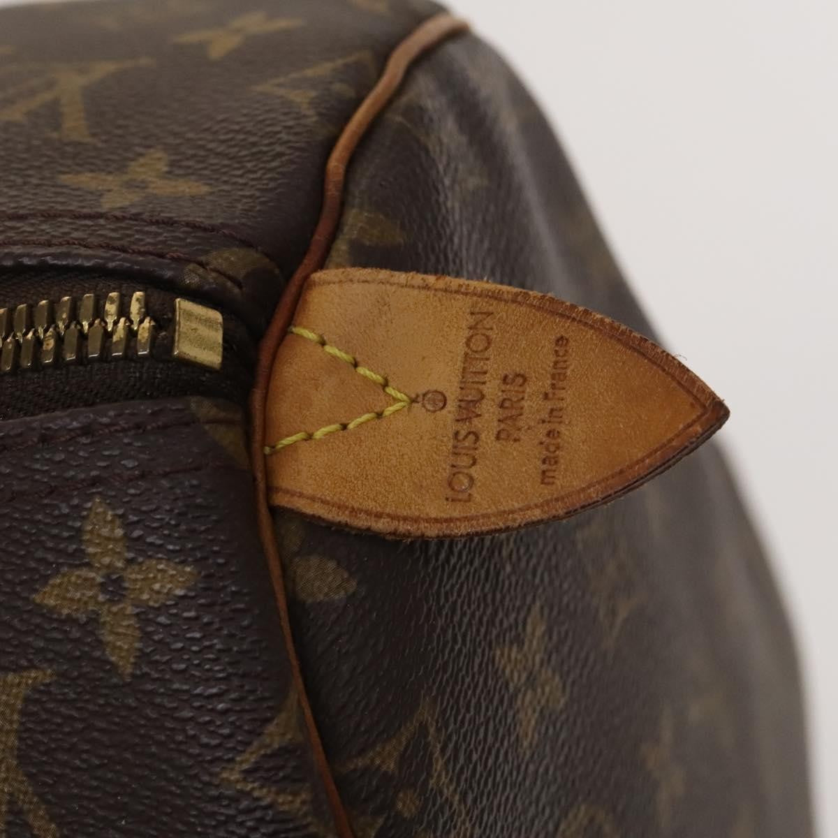 Louis Vuitton Keepall Monogram Canvas Brown Canvas Travel Bag Bag (Pre-Owned)
