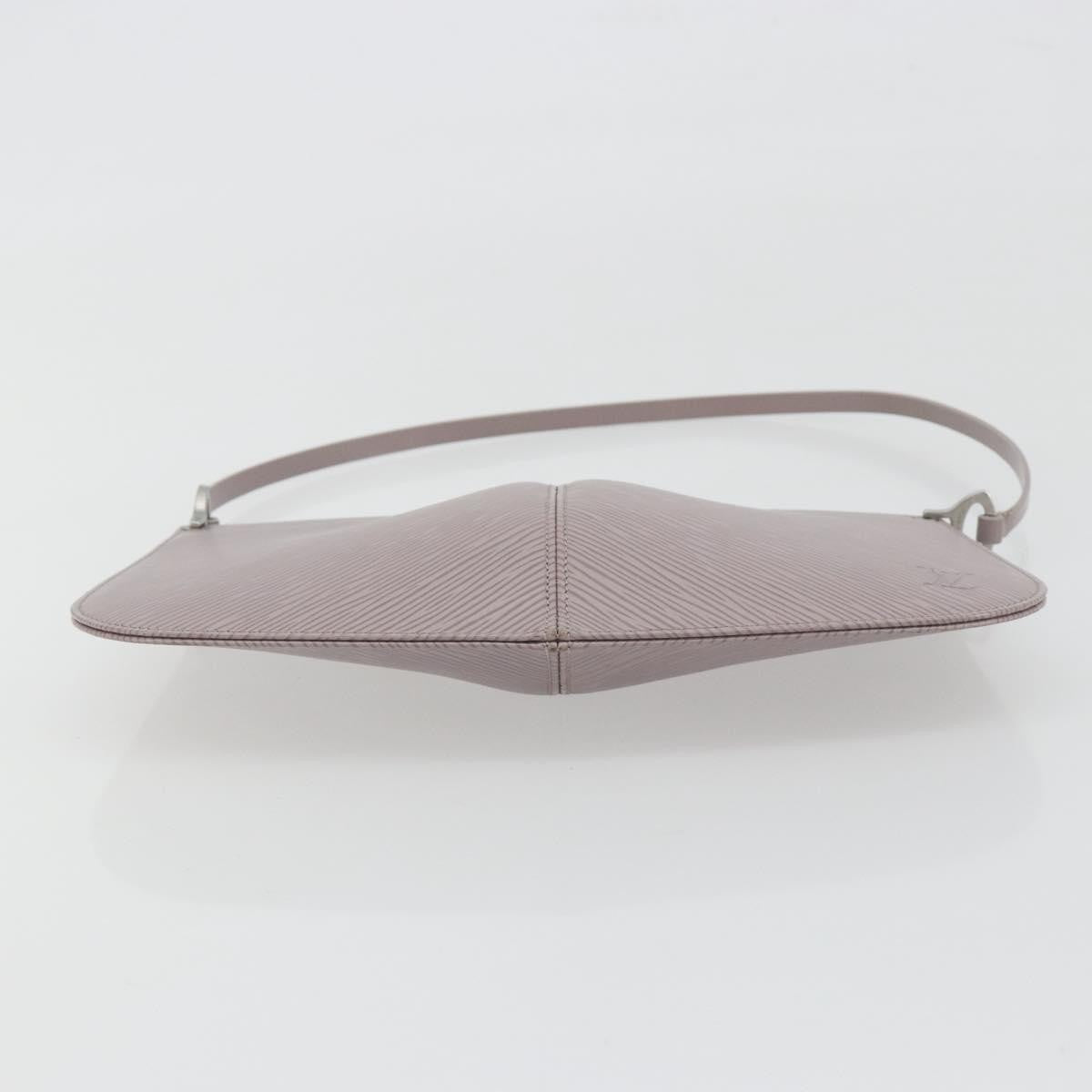 Louis Vuitton Demi Lune Pochette Epi Leather Purple Leather Clutche & Pouche Bag (Pre-Owned)
