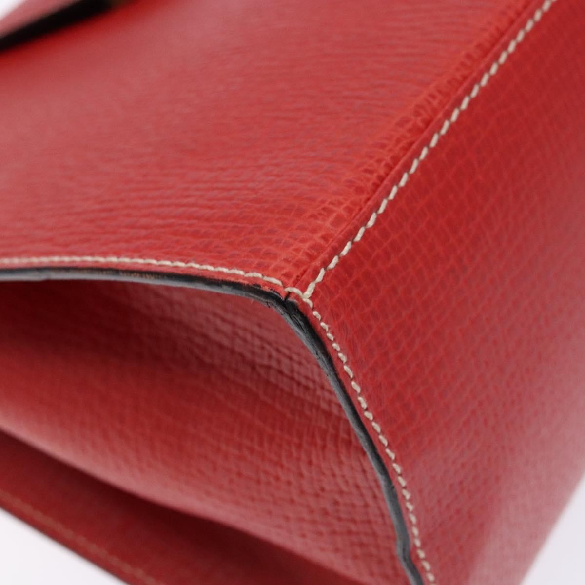 Loewe Vintage Leather Red Leather Shoulder Bag Bag (Pre-Owned)