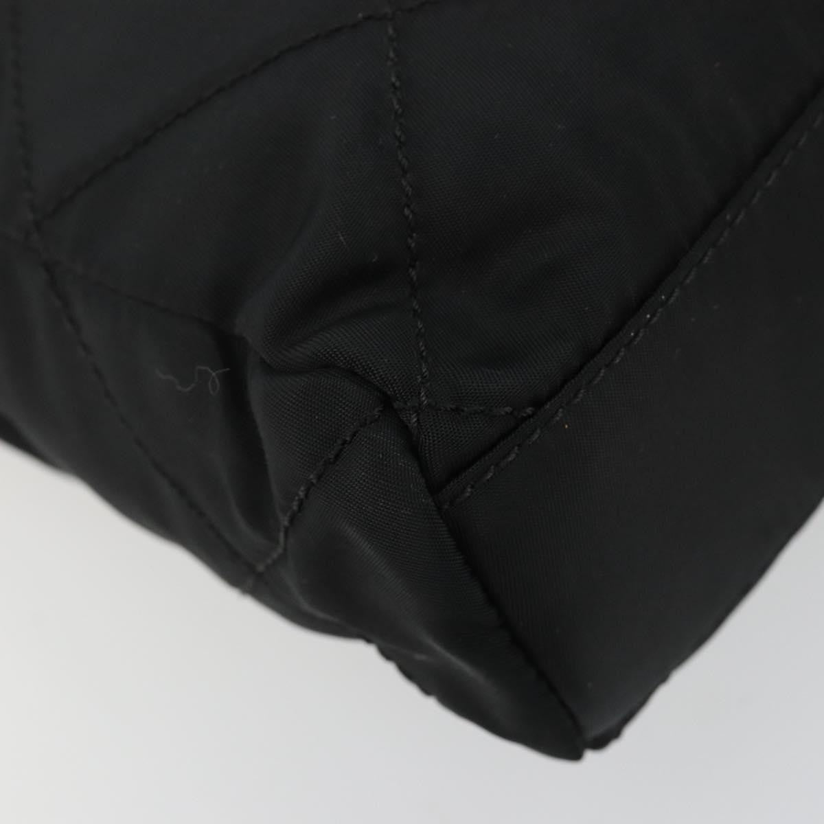 Prada Re-Edition 1995 Chain Quilted Tessuto Black Nylon Shoulder Bag Bag (Pre-Owned)