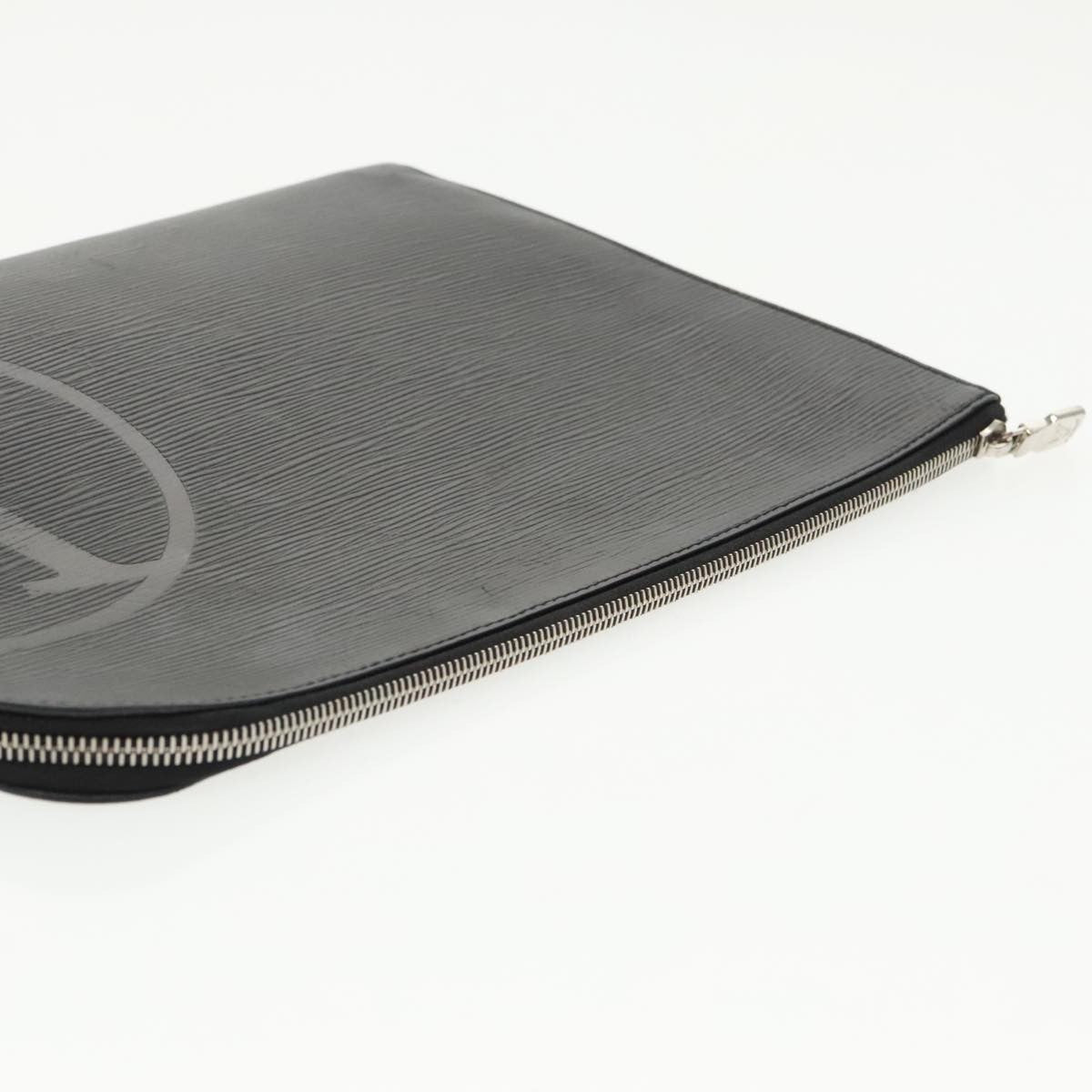 Louis Vuitton Pochette Jour Initials Epi Leather Black Leather Clutche & Pouche Bag (Pre-Owned)