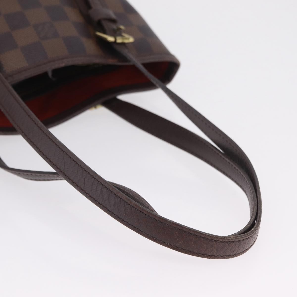 Louis Vuitton Marais Damier Brown Canvas Shoulder Bag Bag (Pre-Owned)