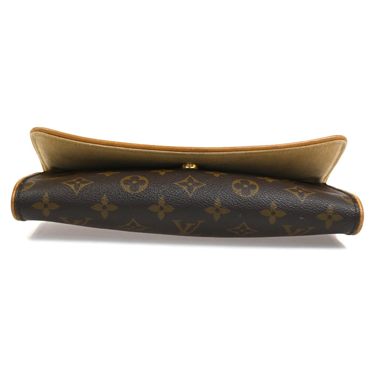 Louis Vuitton Twin Monogram Canvas Brown Canvas Clutche & Pouche Bag (Pre-Owned)