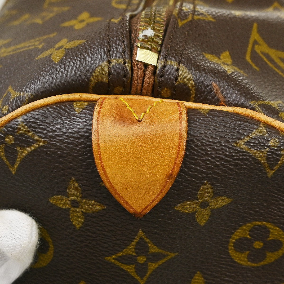 Louis Vuitton Keepall Monogram Canvas Brown Canvas Travel Bag Bag (Pre-Owned)