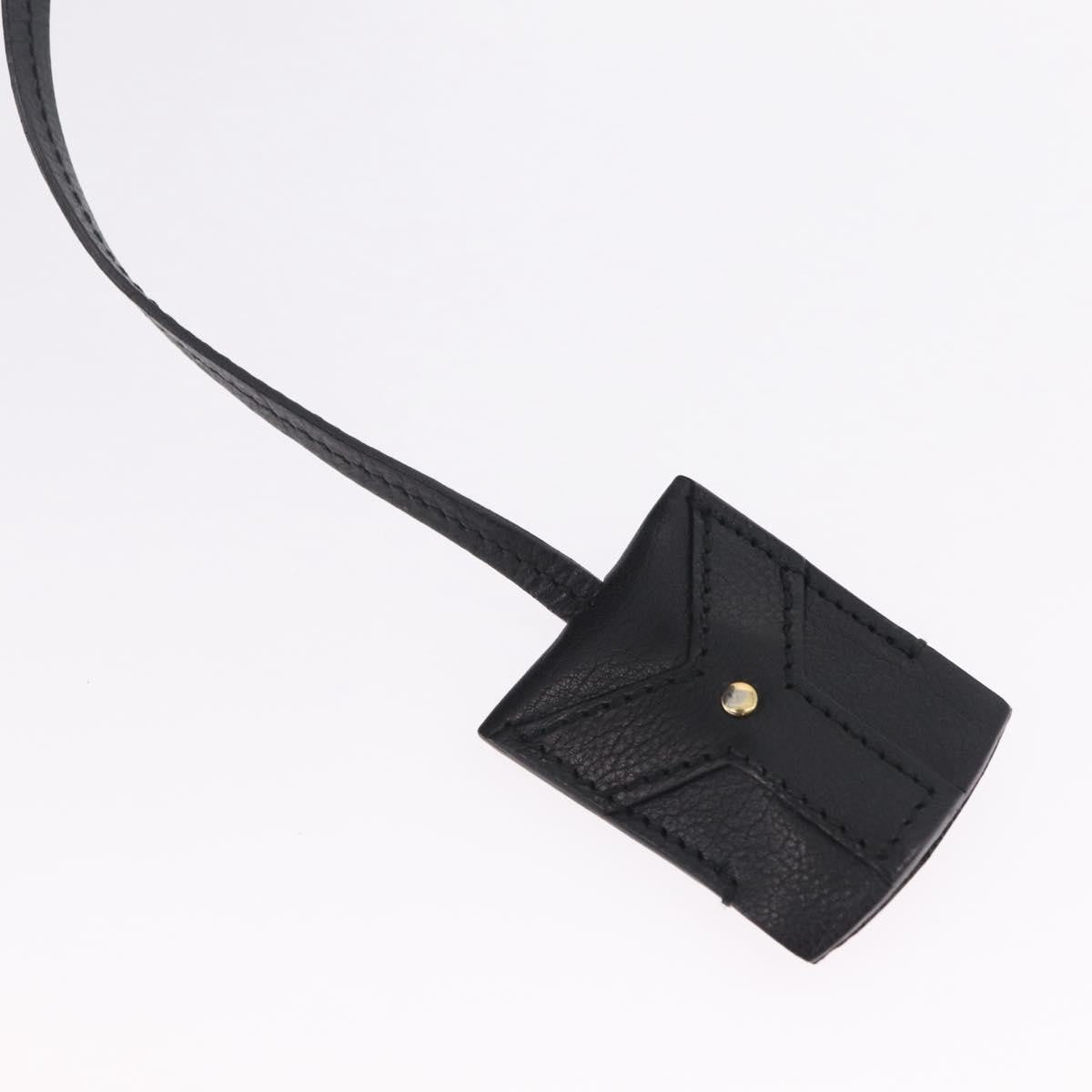 Saint Laurent Muse Leather Black Leather Shoulder Bag Bag (Pre-Owned)