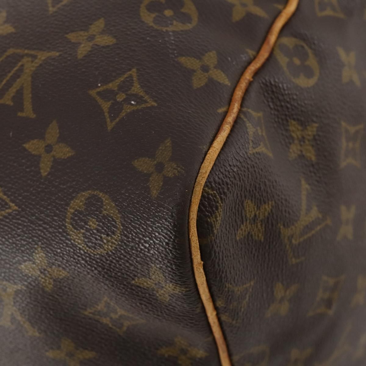 Louis Vuitton Keepall Monogram Canvas Brown Canvas Travel Bag Bag (Pre-Owned)