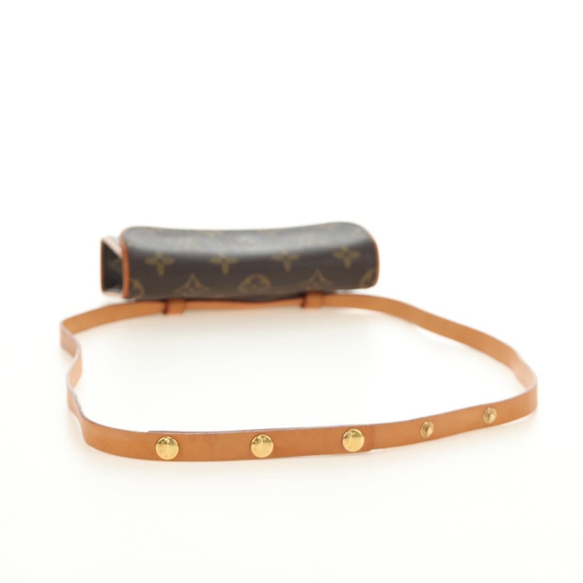 Louis Vuitton Florentine Waist Monogram Canvas Brown Canvas Clutche & Pouche Bag (Pre-Owned)