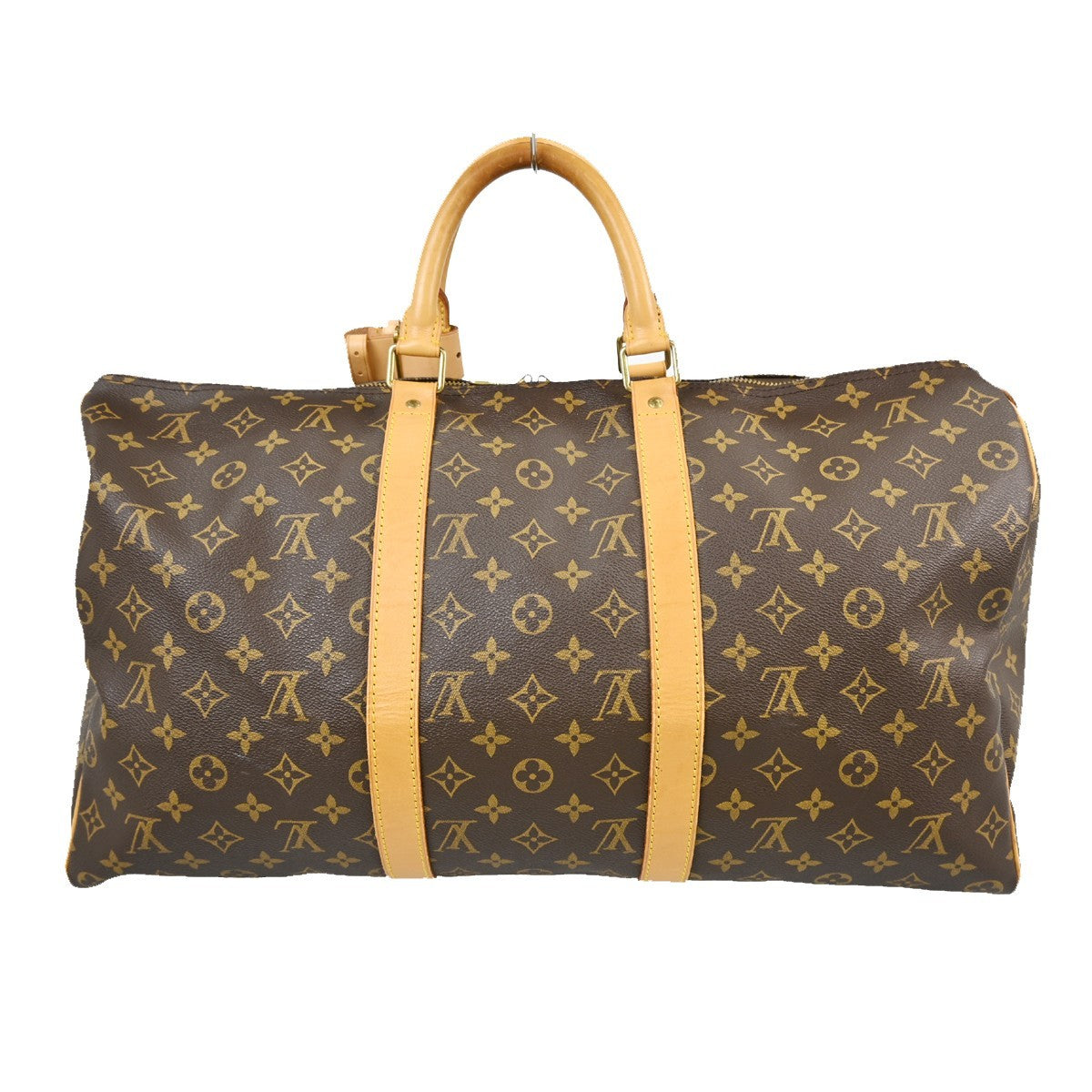 Louis Vuitton Keepall Monogram Canvas Brown Canvas Travel Bag Bag (Pre-Owned)