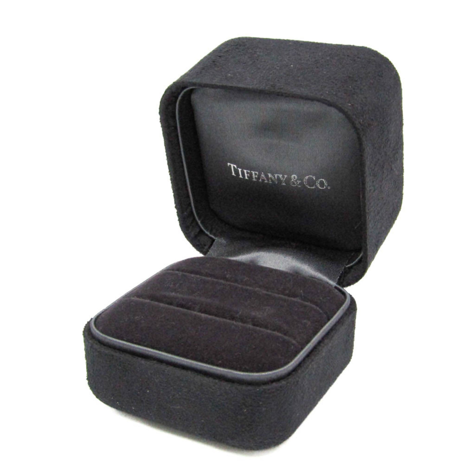 Tiffany & Co. Flat Platinum Silver Platinum Ring Jewelry (Pre-Owned)