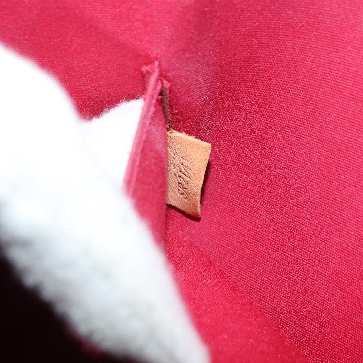 Louis Vuitton Roxbury Drive Monogram Vernis Red Patent_Leather Handbag (Pre-Owned)