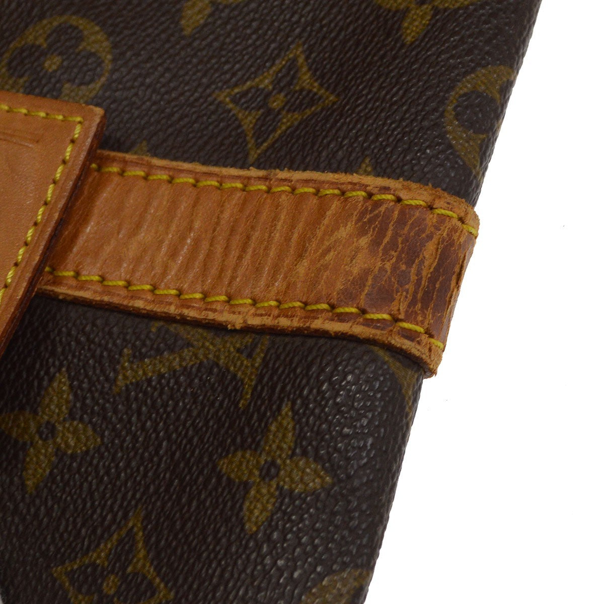 Louis Vuitton Keepall Monogram Canvas Brown Canvas Travel Bag Bag (Pre-Owned)