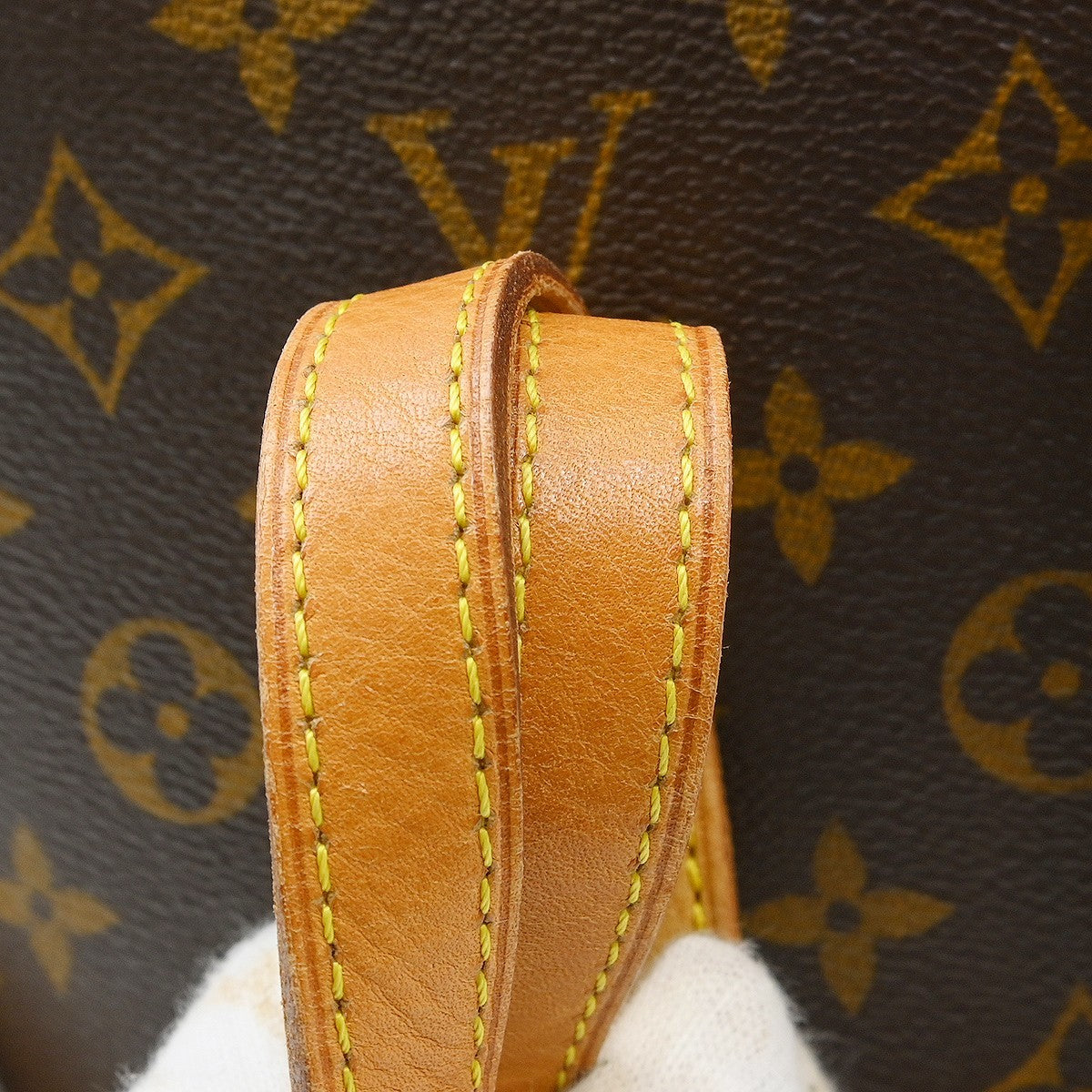 Louis Vuitton Drouot Monogram Canvas Brown Canvas Handbag (Pre-Owned)