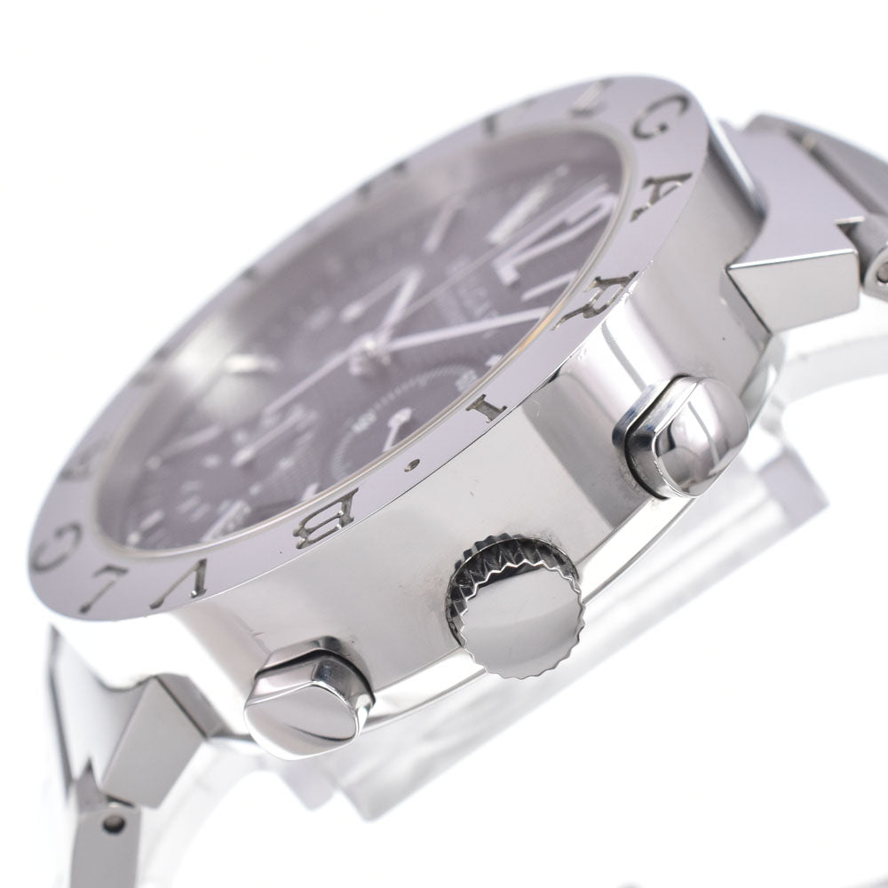 Bvlgari Bvlgari Bvlgari Chronograph Automatic Stainless Steel Watch (Pre-Owned)