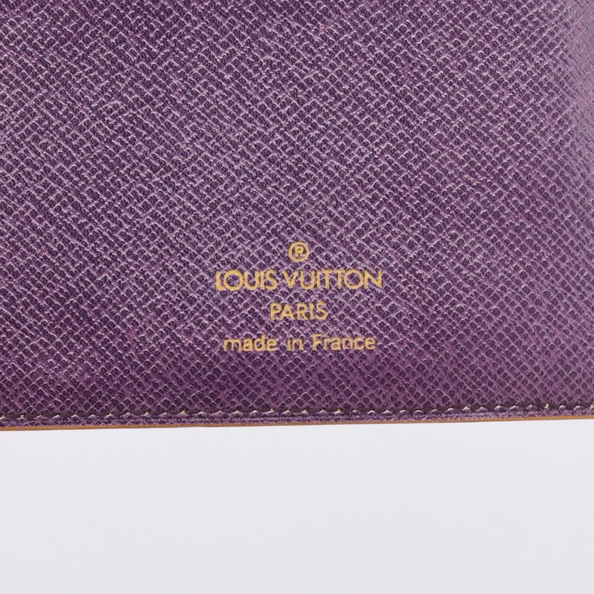 Louis Vuitton Agenda Cover Epi Leather Yellow Leather Wallets Accessory (Pre-Owned)