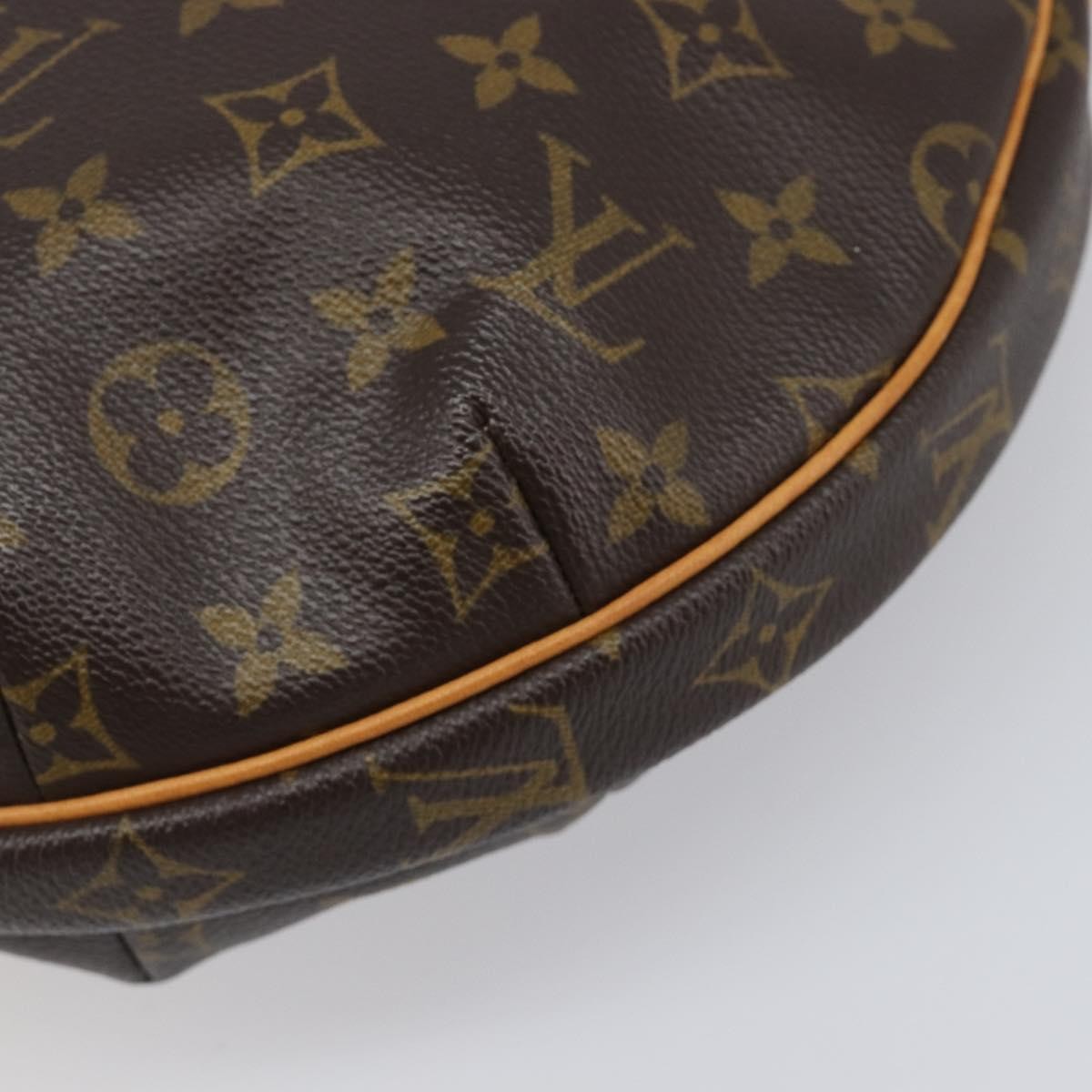 Louis Vuitton Croissant Monogram Brown Canvas Shoulder Bag Bag (Pre-Owned)