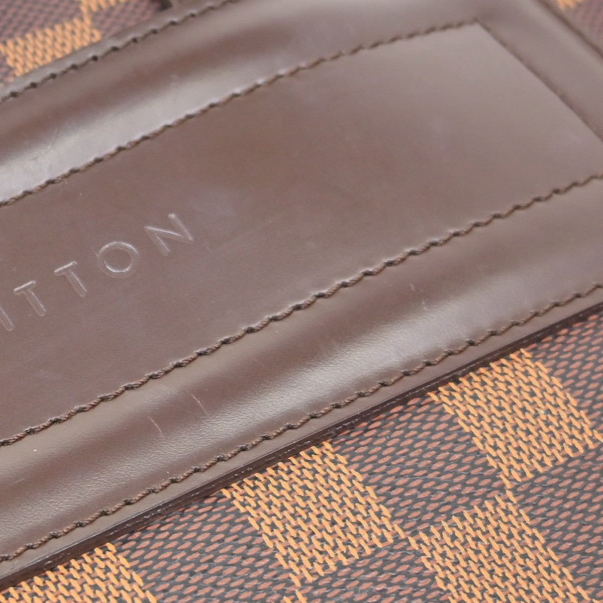 Louis Vuitton Clifton Damier Ebene Brown Canvas Tote Bag Bag (Pre-Owned)