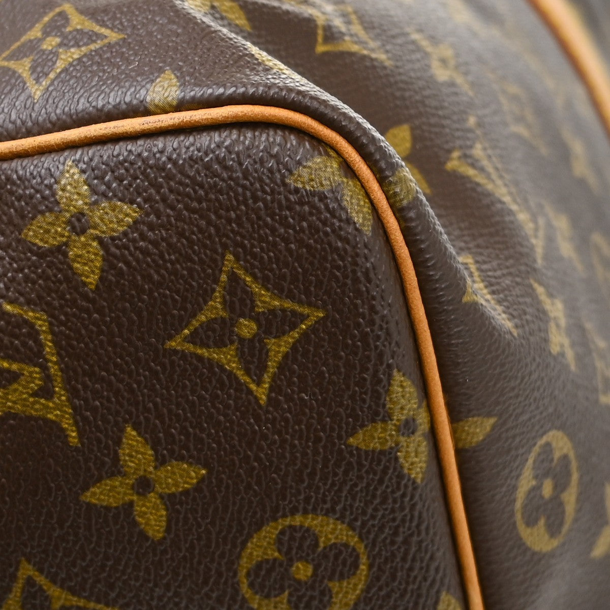 Louis Vuitton Keepall Monogram Canvas Brown Canvas Travel Bag Bag (Pre-Owned)