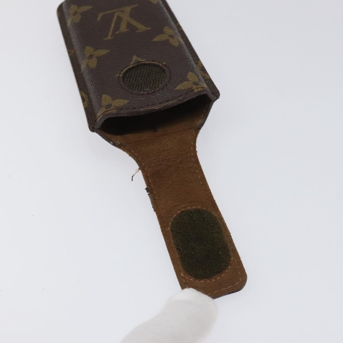 Louis Vuitton Étui Téléphone Monogram Canvas Brown Canvas Tech Accessory Accessory (Pre-Owned)