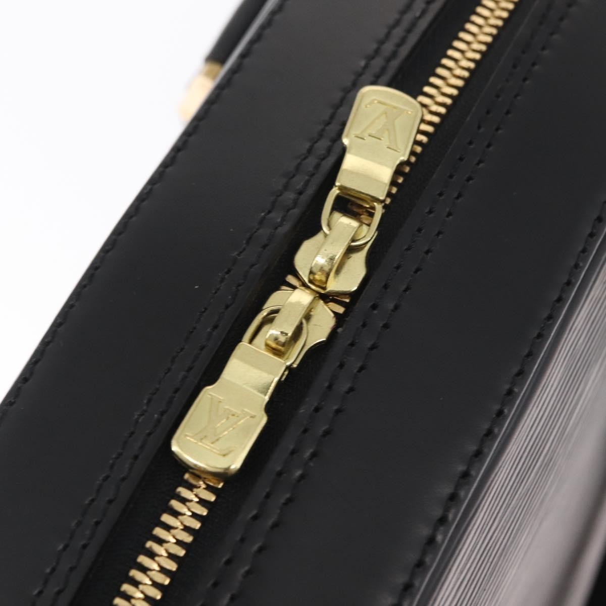 Louis Vuitton Sablons Epi Leather Black Leather Handbag (Pre-Owned)