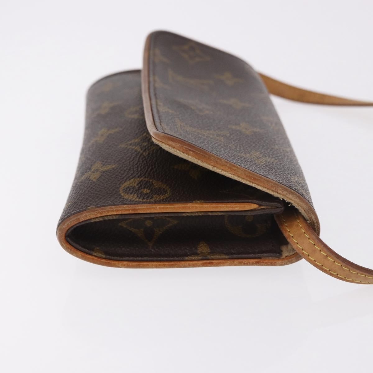 Louis Vuitton Twin Monogram Canvas Brown Canvas Clutche & Pouche Bag (Pre-Owned)